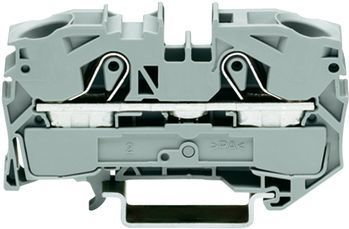 Wago Złącze przelotowe 2-przewodowe 2016-1201, 0,5 - 16 mm2, 76 A, szare