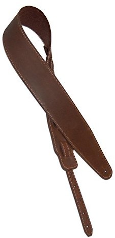 Shaman bj2 pasek ze skóry zapewnia gitara elektryczna/gitara basowa (regulowana w zakresie od 128 cm do 149 cm, szerokość 7,5 cm, rodzimy] skórzana) Brązowy 00038446