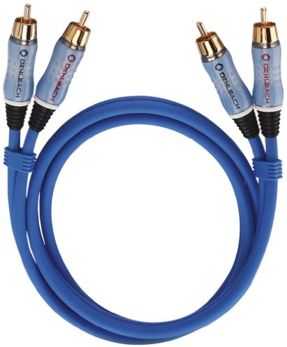 Oehlbach OEHLBACH BEAT. NF kable audio cinch kabel Niebieski 4003635027059