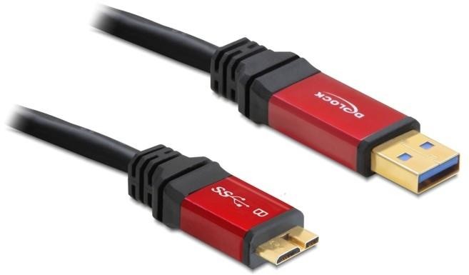 Delock kabel USB AM 3.0 -> USB BM-Micro1 m Premium 82760