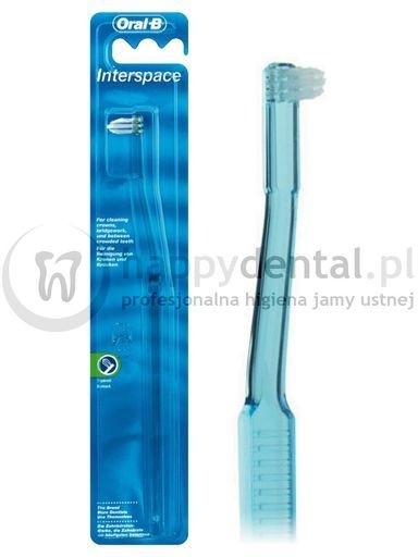 ORAL-B Interspace - szczoteczka jednopęczkowa m.in. do czyszczenia aparatów orto