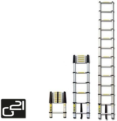 G21 Drabina teleskopowa aluminiowa GA-TZ7-2M, 6390381