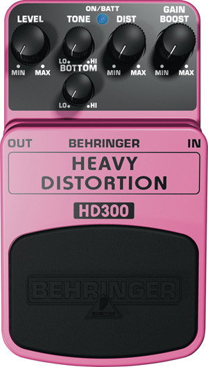 Behringer HEAVY distortion HD300 - efekt gitarowy