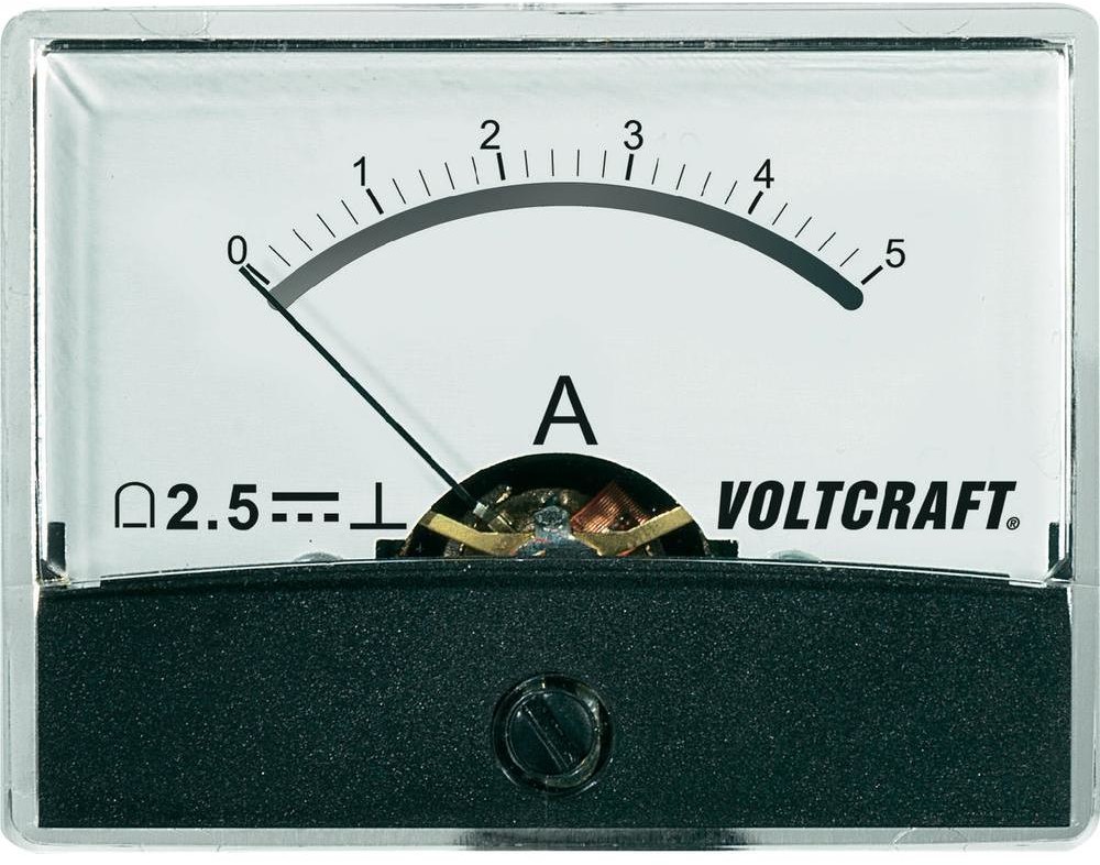 VOLTCRAFT Analogowy wskaźnik panelowy AM-60X46/5A/DC