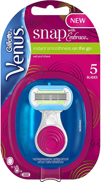 Gillette Venus Embrace SNAP golarka + 1 głowica