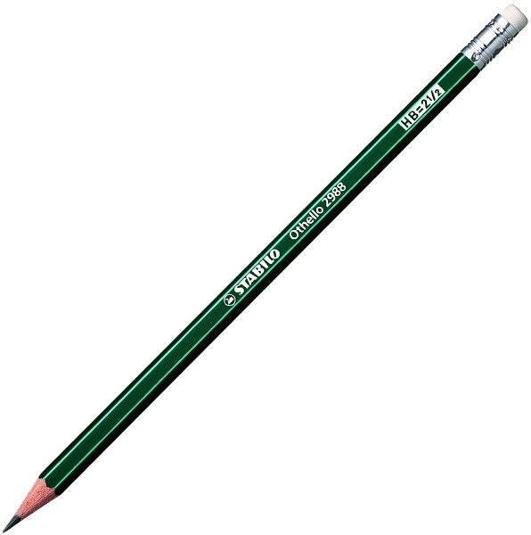 Stabilo ołówek OTHELLO 2988 2B z gumką - H0543 NB-2707