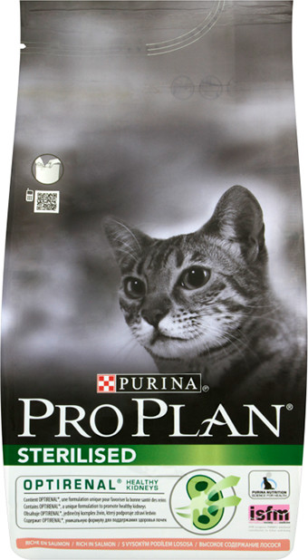 Purina Pro Plan Sterilised Optirenal Salmon&Rice 1,5 kg