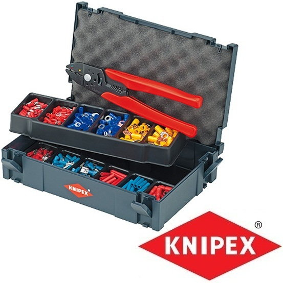 Knipex Artykuły do zagniatania do końcówek i złączek kablowych ze szczypcami nr (97 90 01)
