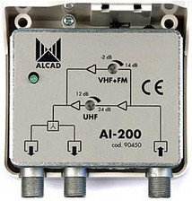 Abcvision WZMACNIACZ AI-200 ALCAD NA 2 WYJŚCIA