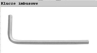 Modeco KLUCZ imbus 12 mm MN-54-272