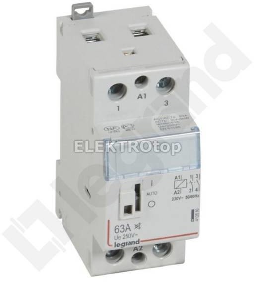 Legrand STYCZNIK MODUŁOWY SM 363 63A 230V 2NO CICHY 412560
