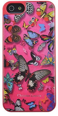 Big Ben CHRISTIAN LACROIX - Cover Butterfly für Apple iPhone 5/5S, pink - CL276999