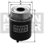 MANN FILTR PALIWA RENAULT MASCOTT/MIDLUM I 2.8 DCI 99-04 -FILTER WK 8014