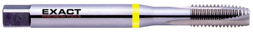 Exact Gwintownik maszynowy metryczny M2.5 0.45 mm Cięcie prawostronne 42155 DIN 371 HSS-E Forma B 1 szt