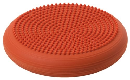 TOGU Togu Dynair Senso/Plus 400270 Dysk Terapeutyczny/Treningowy, Wypełniony Powietrzem, Pomarańczowa, 33 Cm (400294)