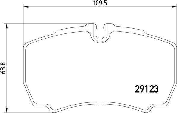 Mintex Zestaw klocków hamulcowych, hamulce tarczowe MDB3042