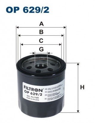 Filtron Filtr oleju OP 629/2