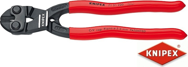 Knipex Kompaktowe szczypce tnące przegubowe CoBolt, PCW (71 31 200)