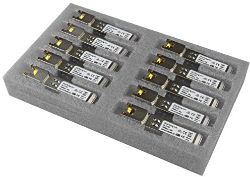 StarTech Startech J8177CST SFP  Mbit/s Miedź moduł przekaźników sieciowych  srebrny (10 sztuk) GLCT10PKST