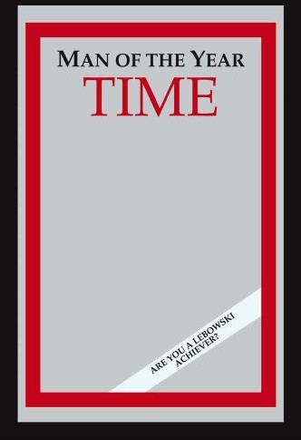 Empire plakat  Fun  Man of the Year  rozmiar (cm), ok. 20 X 30  lustro lustro na ścianę z czarnego tworzywa sztucznego ramki o wyglądzie drewna z nadrukami z nadrukami 538086