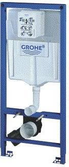 Grohe Rapid SL Do kompaktu WC ściennego, spłuczka do WC 6 - 9 l, wysokość zabudowy 1,13 m 38528001