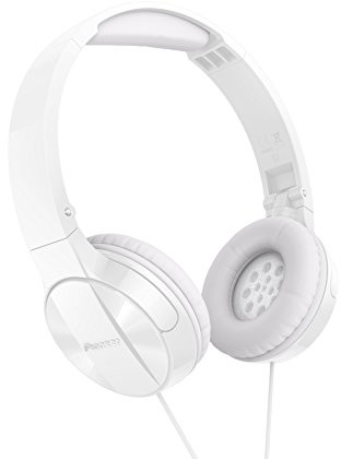 Pioneer CUFFIA FULL SIZE WHITE MICROFONO zestaw s$246uchawkowy SE-MJ503T-W