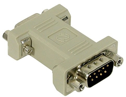 CABLESTOGO Cables To Go 81449 Null Modem Adapter (DB9 wtyczka na gniazdo DB9) 81449