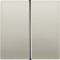 Jung Klawisz podwjny - LS Metal Finish Stal Szlachetna