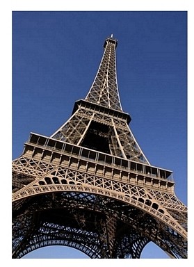 Nice wall Eiffel Tower - Paris - reprodukcja RS0458
