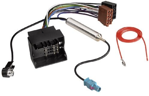 Hama Adapter ISO samochodu z zasilanie phantom jest przeznaczony do Audi + VW 00080720