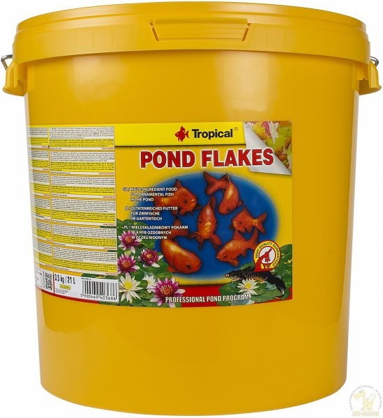 Tropical Tropiacal Pond Flakes 21L/3.5Kg 40368