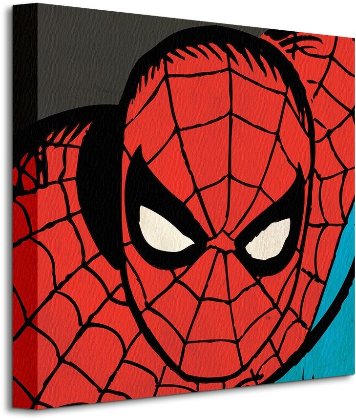 Pyramid Posters Marvel Comics (Spider Man Closeup) - Obraz na płótnie WDC95455