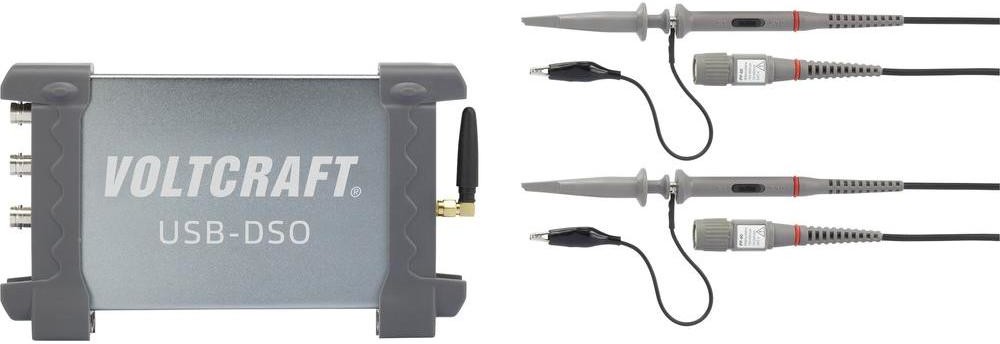 VOLTCRAFT Oscyloskop komputerowy USB IDSO-1 070A 70 MHz 250 MSa/s 6 kpts 8 Bit