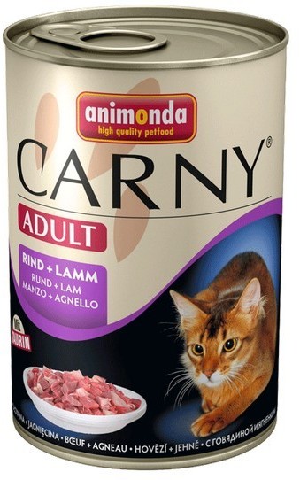 Animonda Carny Adult Wołowina + Jagnięcina 400g