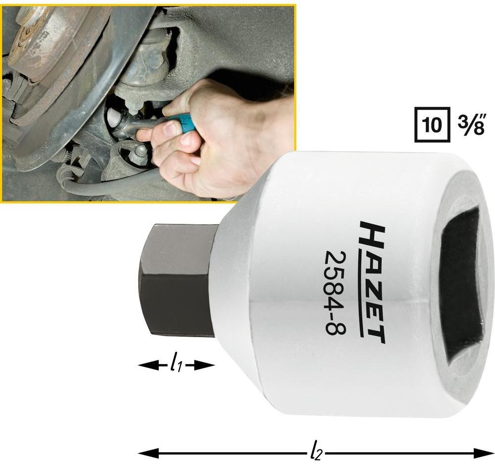 Hazet Gniazdo zaciskowe 3/8