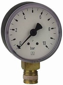 Afriso Manometr RF100D201 pionowy 1/2 0-10BAR 85215201