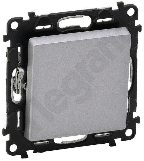 Legrand Valena Life Łącznik schodowy - 10 AX Aluminium - 752306
