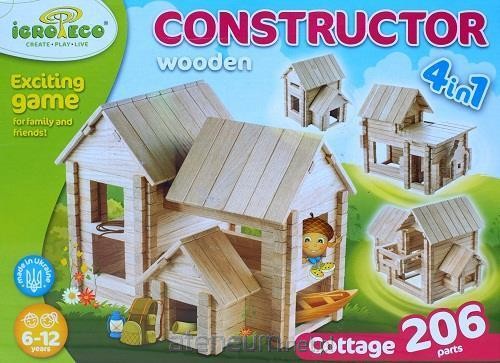 Igroteco Klocki Willa 4 w 1 206 części