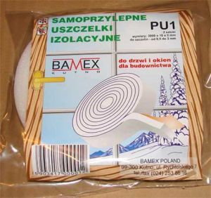 Uszczelka samoprzylepna izolacyjna PU1