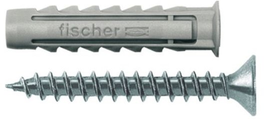 Fischer Kołki uniwersalny SX wkręcane 8 x 40 mm 40 szt.