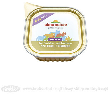 Almo Nature Daily Menu Indyk - szalka 100g