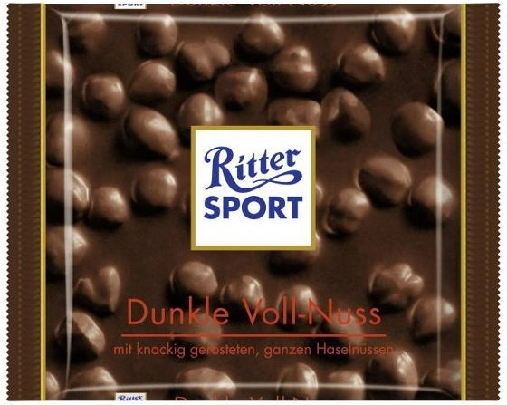 Ritter Sport Dunkle Voll Nuss 100g