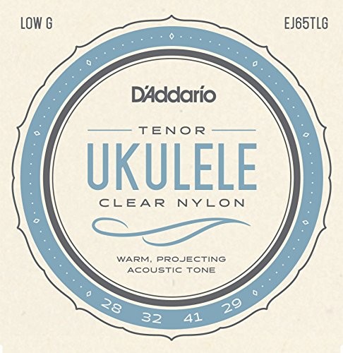 D'Addario dadd ario ej65tlg Pro-arté gitary zapewnia Ukulele (Tenor Low G) EJ65TLG