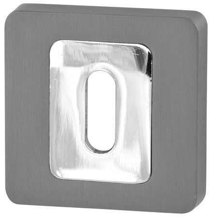 VDS ROZETA KWADRATOWA KLUCZ R62 ANTRACYT/CHROM 39-0153