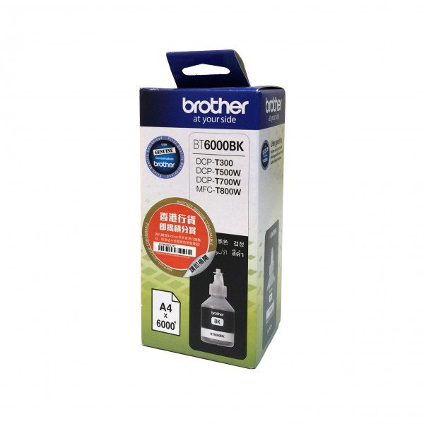 Brother oryginalny Atrament [BT-6000BK] black