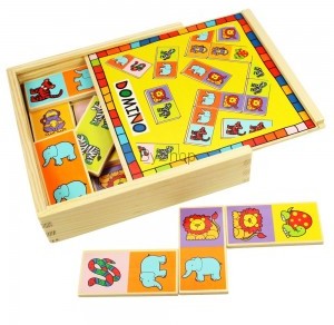 Bigjigs Toys Domino Zwierzątka BJ529