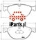 BREMBO Klocki hamulcowe - komplet P 06 076