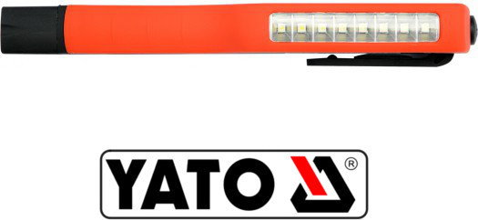 Yato Latarka inspekcyjna LED magnes na baterie 3xAAA 80lumenów (YT-08514)