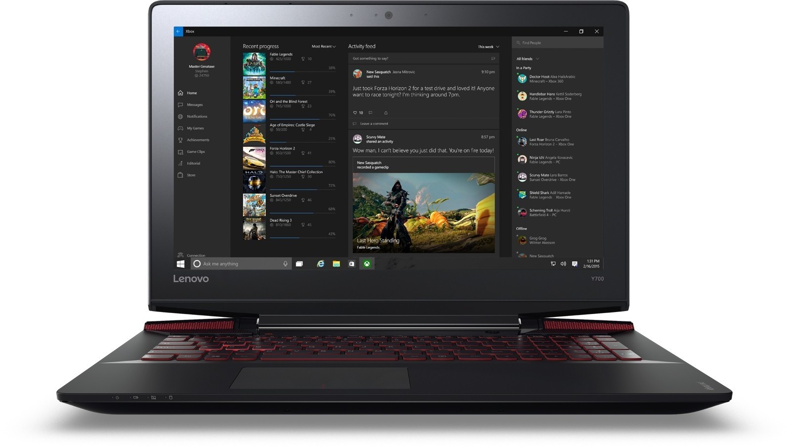 Lenovo IdeaPad Y700 (80NV00UJPB)