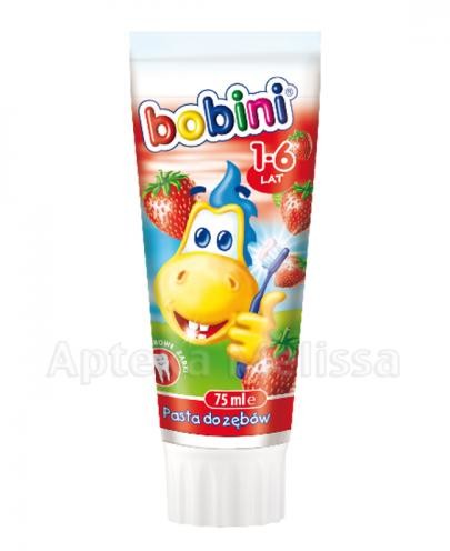 Global COSMED S.A RADOM BOBINI Pasta do zębów dla dzieci powyżej 1 roku życia 75 ml 7027759